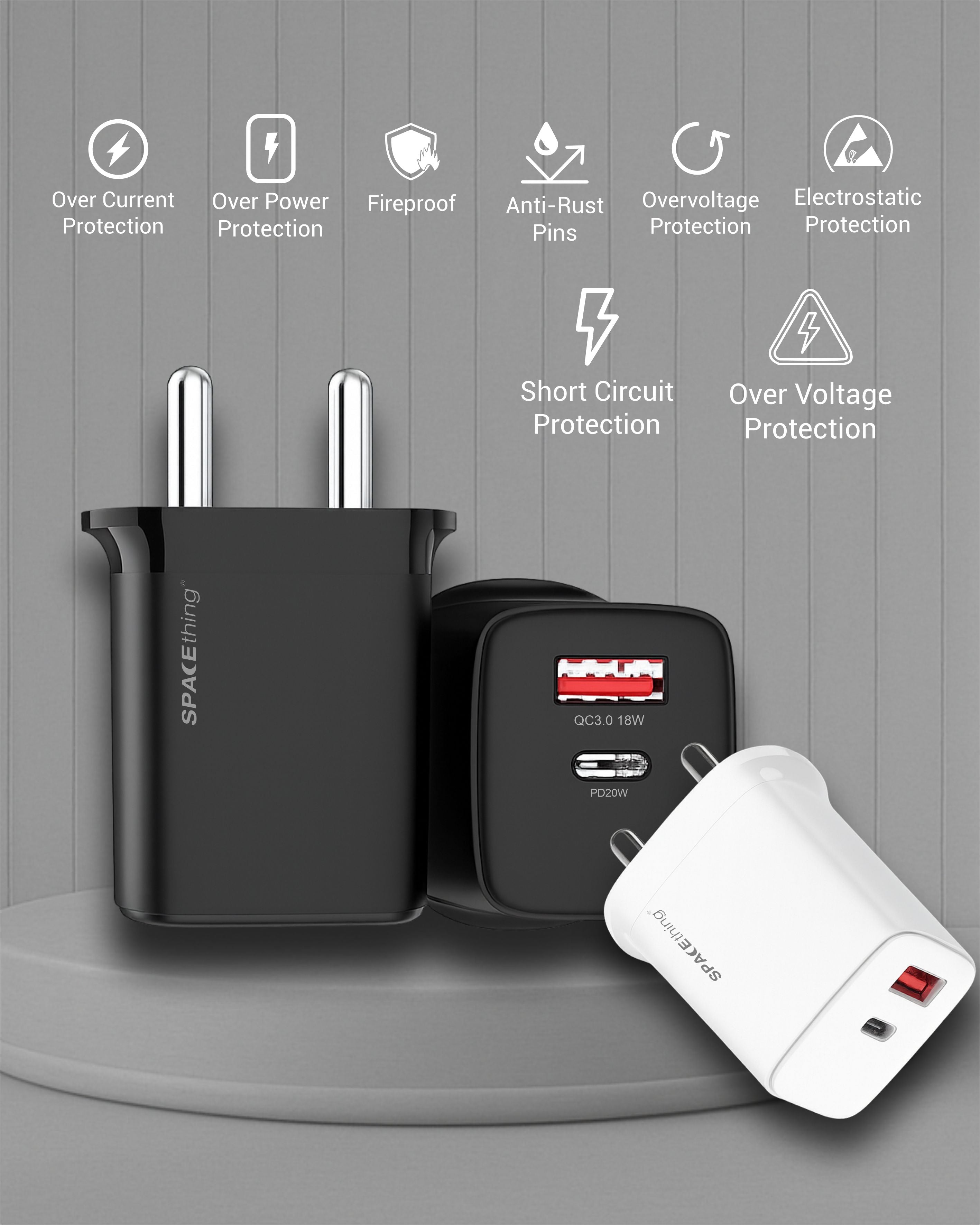 Spacething Explorer Pro 35W GaN Charger