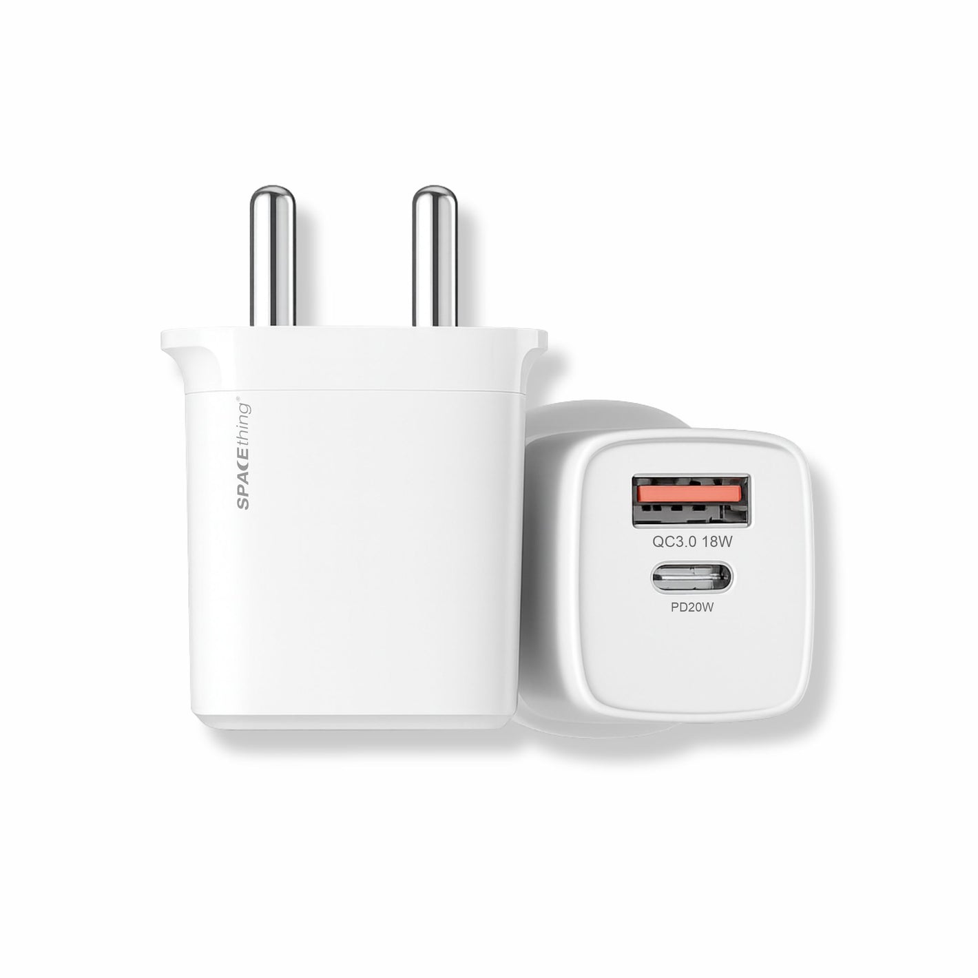 Spacething Explorer Pro 20W GaN Wall Charger – White