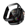 Spacething Full Guard Case with Glass for Apple Watch - All Black