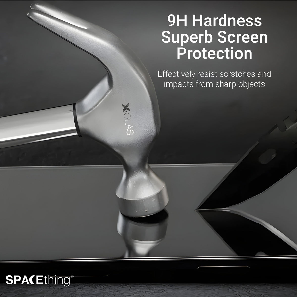 Spacething Titan Full Tempered Glass for iPhone 18 Series - Clear