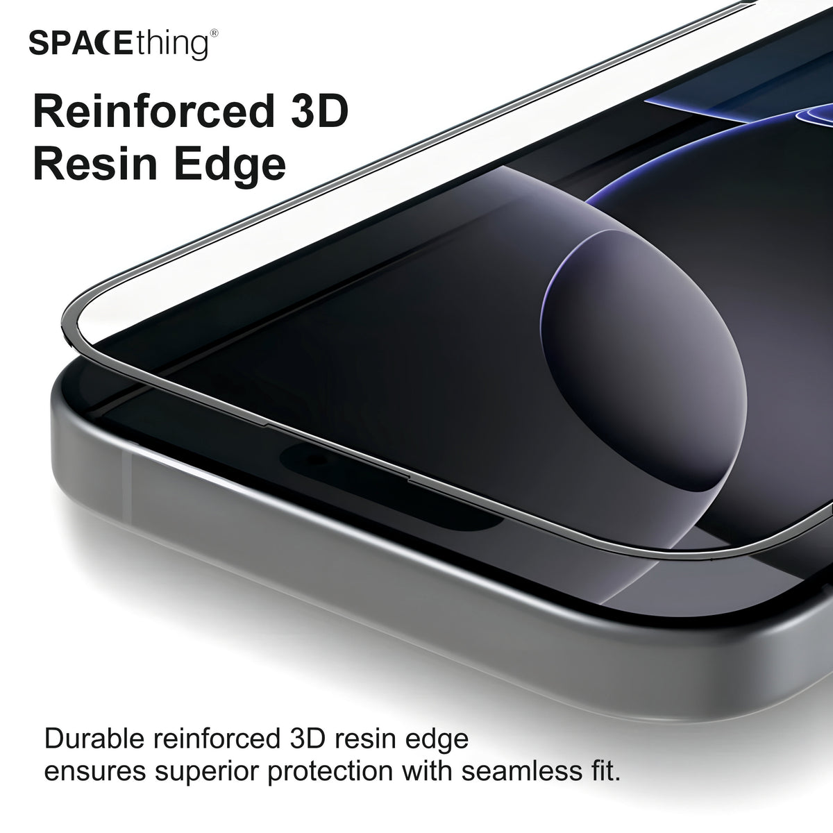 Spacething Titan Full Tempered Glass for iPhone 18 Series - Clear