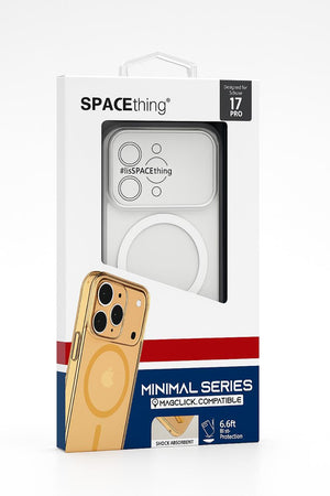 SPACETHING I PHONE 17 PRO MINIMAL MAGSAFE CLEAR