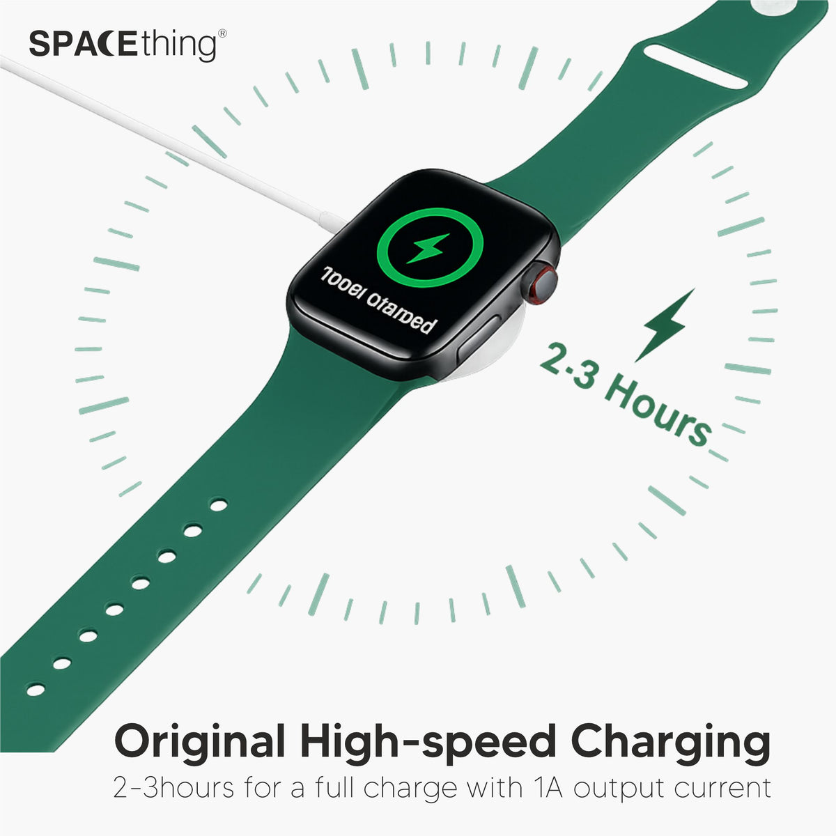 Spacething Luno Plus 2-in-1 Type-C iWatch Charger