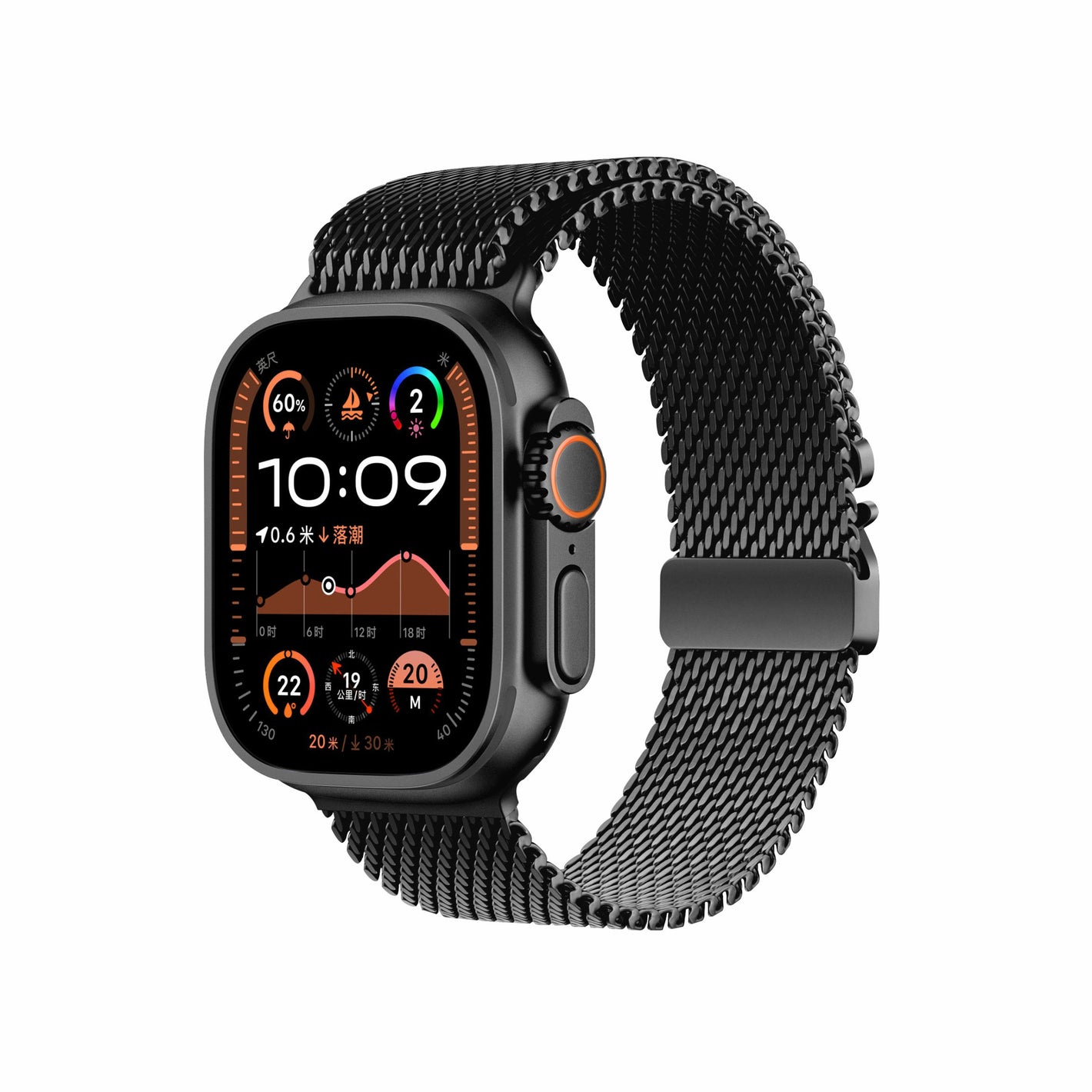 Spacething Milanese Loop Watch Strap | 49/46/45mm