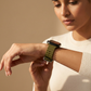 Spacething Ocean Apple Watch Band – 49mm / 45mm Size - Olive Black
