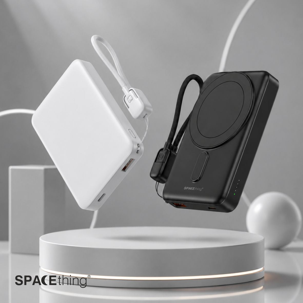 Spacething Novora 10000mAh Power Bank (Black)