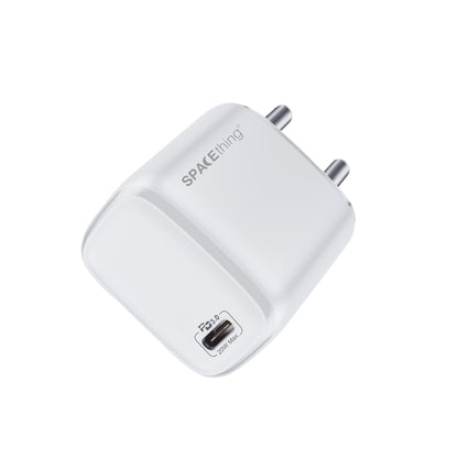 Spacething Omni 20W Wall Charger – Type-C colour - White