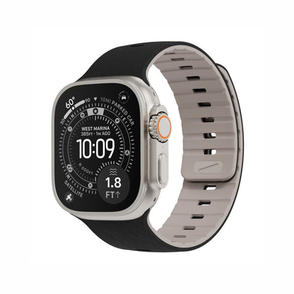 Spacething Omni Apple Watch Band – 49mm / 45mm Size - Black Light Grey