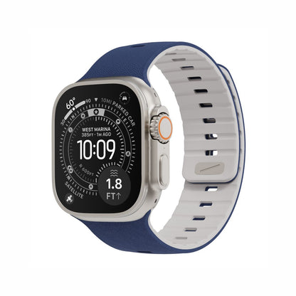 Spacething Omni Apple Watch Band – 49mm / 45mm Size - Blue Off White