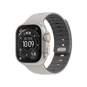 Spacething Omni Apple Watch Band – 49mm / 45mm Size - Starlight Grey