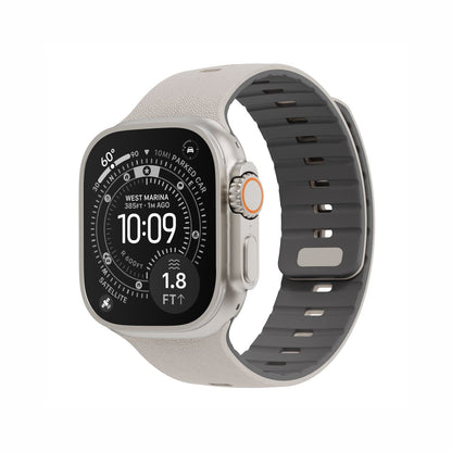 Spacething Omni Apple Watch Band – 49mm / 45mm Size - Starlight Grey
