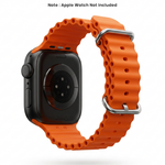 Spacething Ocean Apple Watch Band – 49mm / 45mm Size - Orange