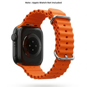 Spacething Ocean Apple Watch Band – 49mm / 45mm Size - Orange