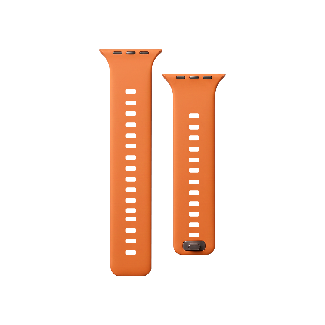 Spacething Omni Apple Watch Band – 49mm / 45mm Size - Orange Black