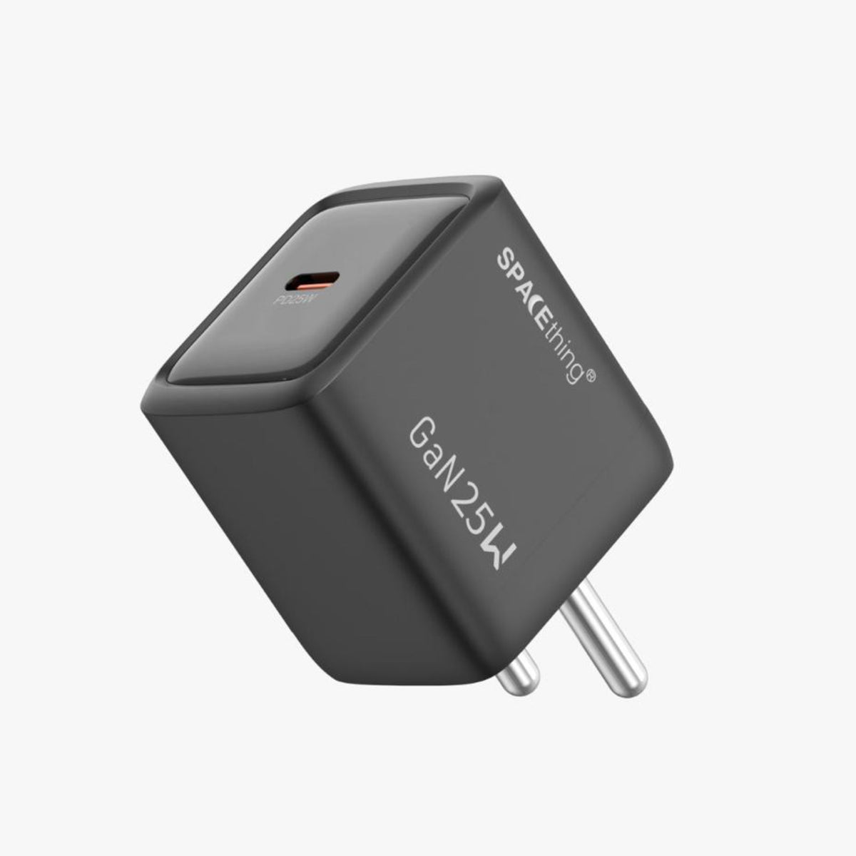 Spacething Prime GaN 25W Fast Charger (Black)