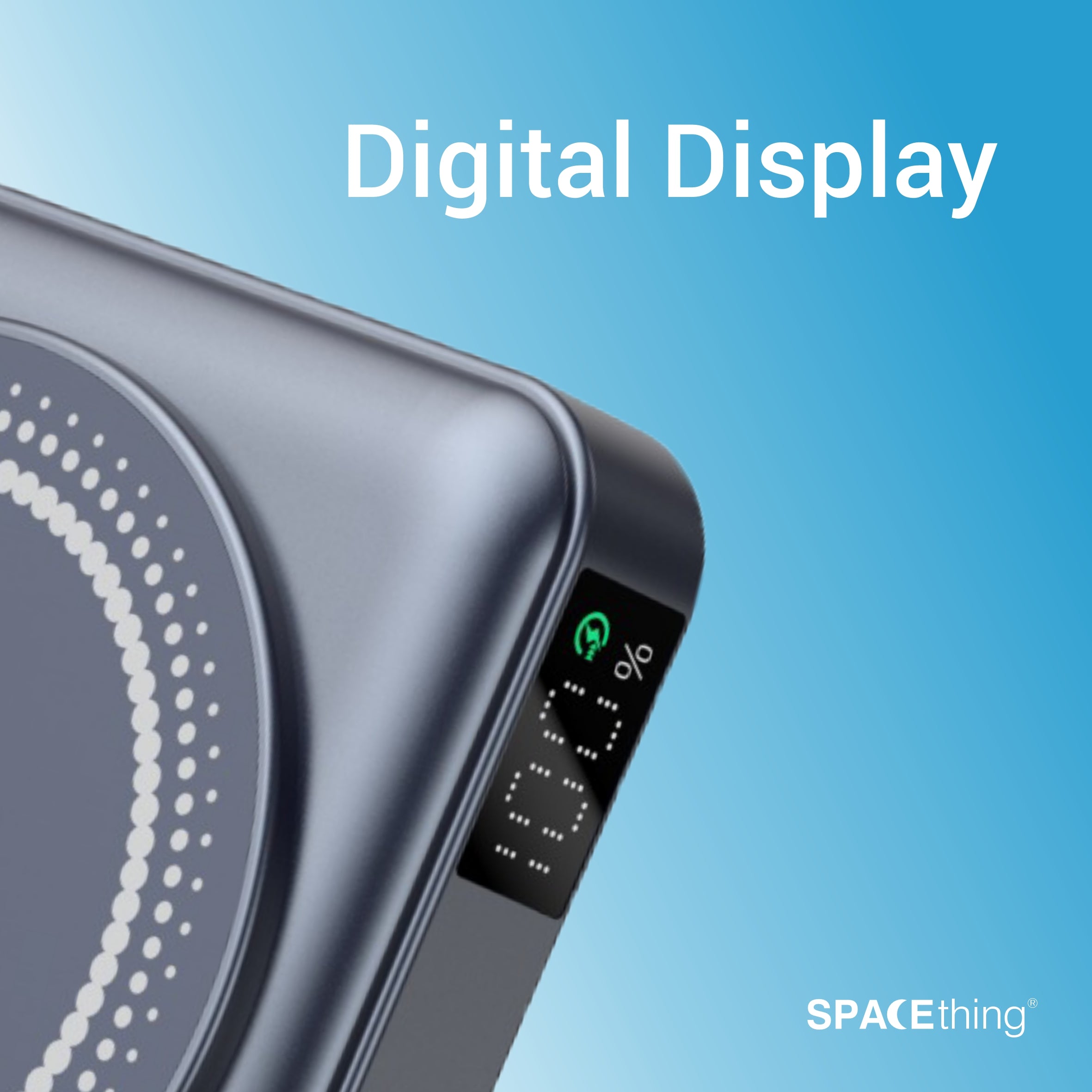 Spacething Luzern 10000 mAh Wireless Magsafe Power Bank