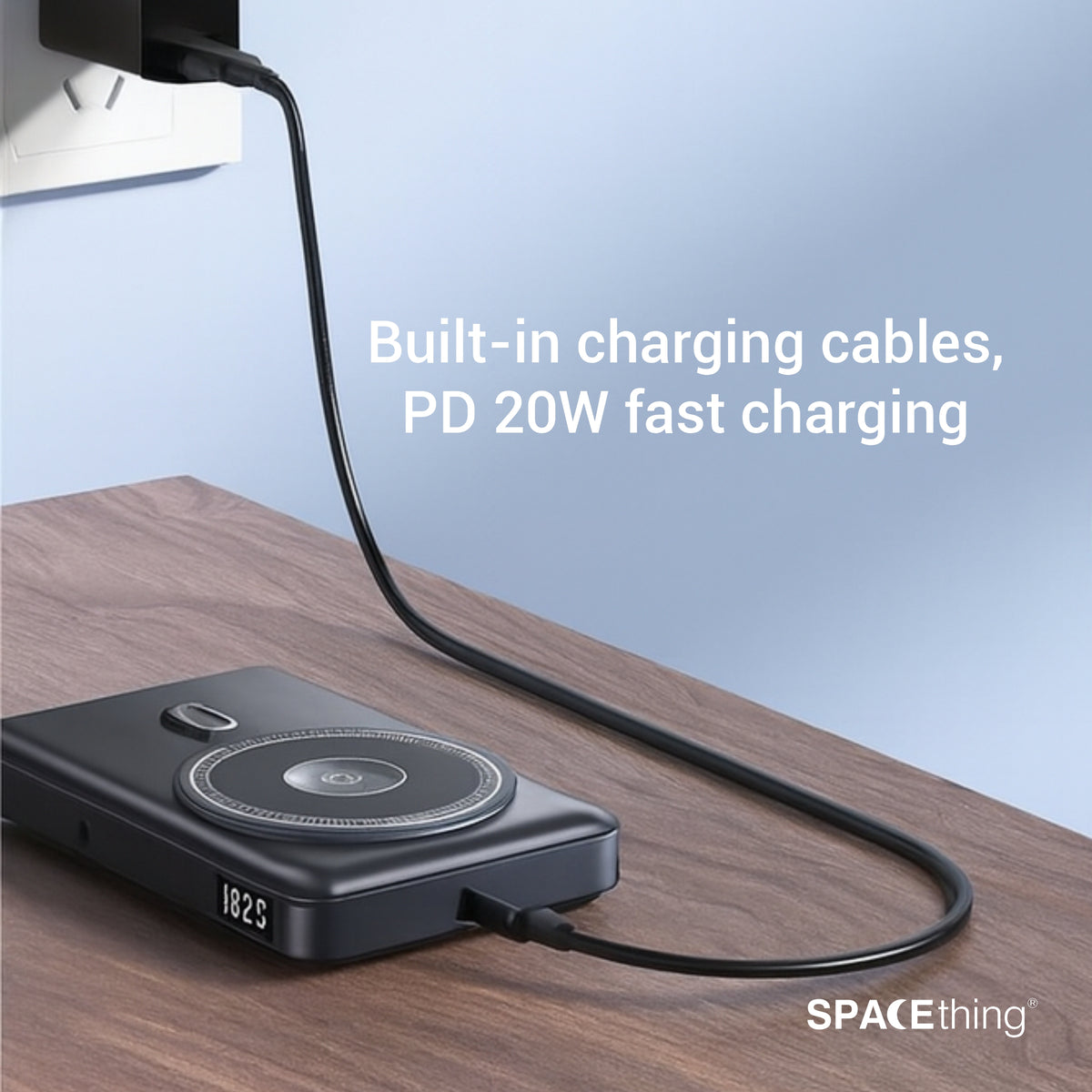 Spacetthing Luzern 10000 mAh Wireless Magsafe Power Bank