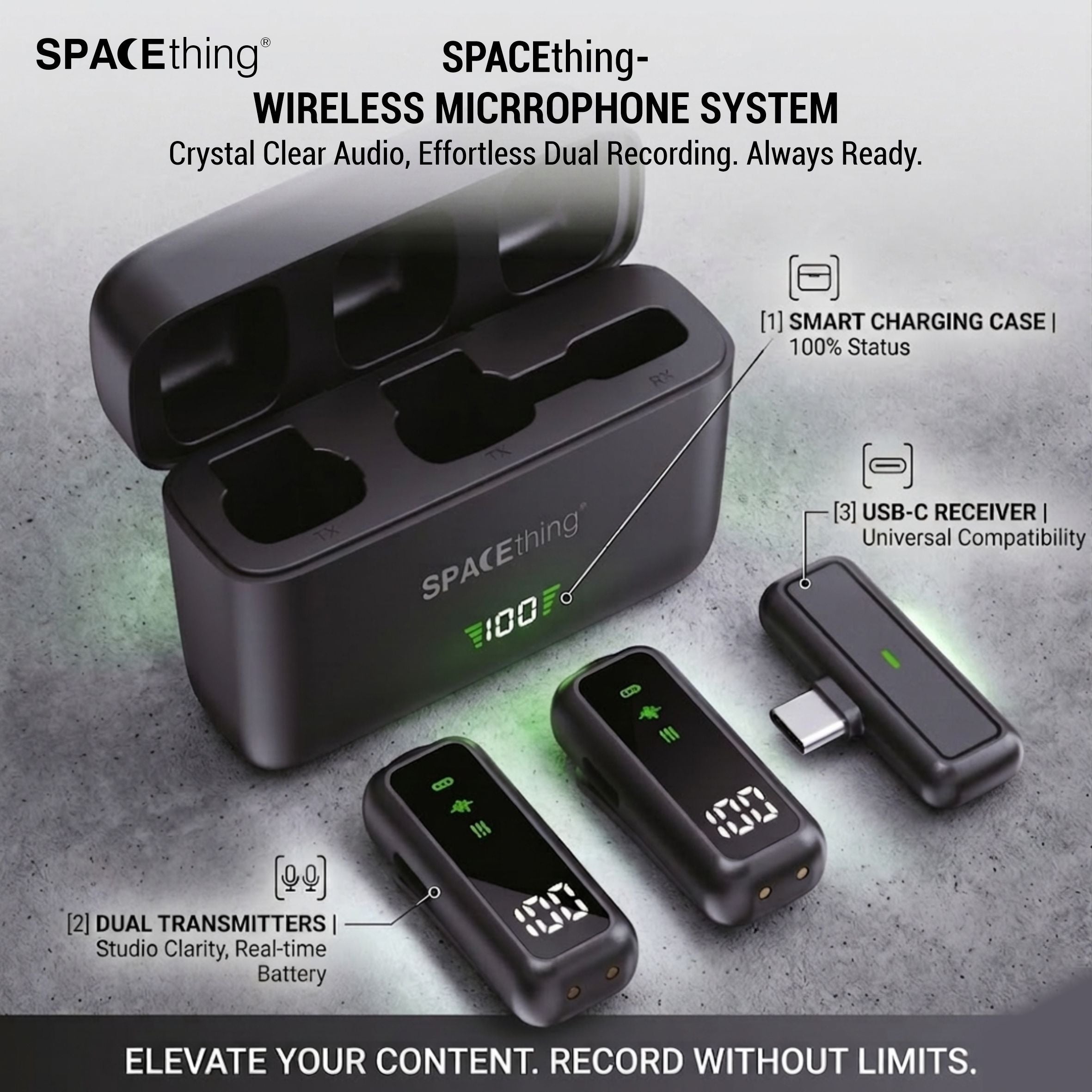 Spacething Space Mic Wireless Microphone | STWM-102