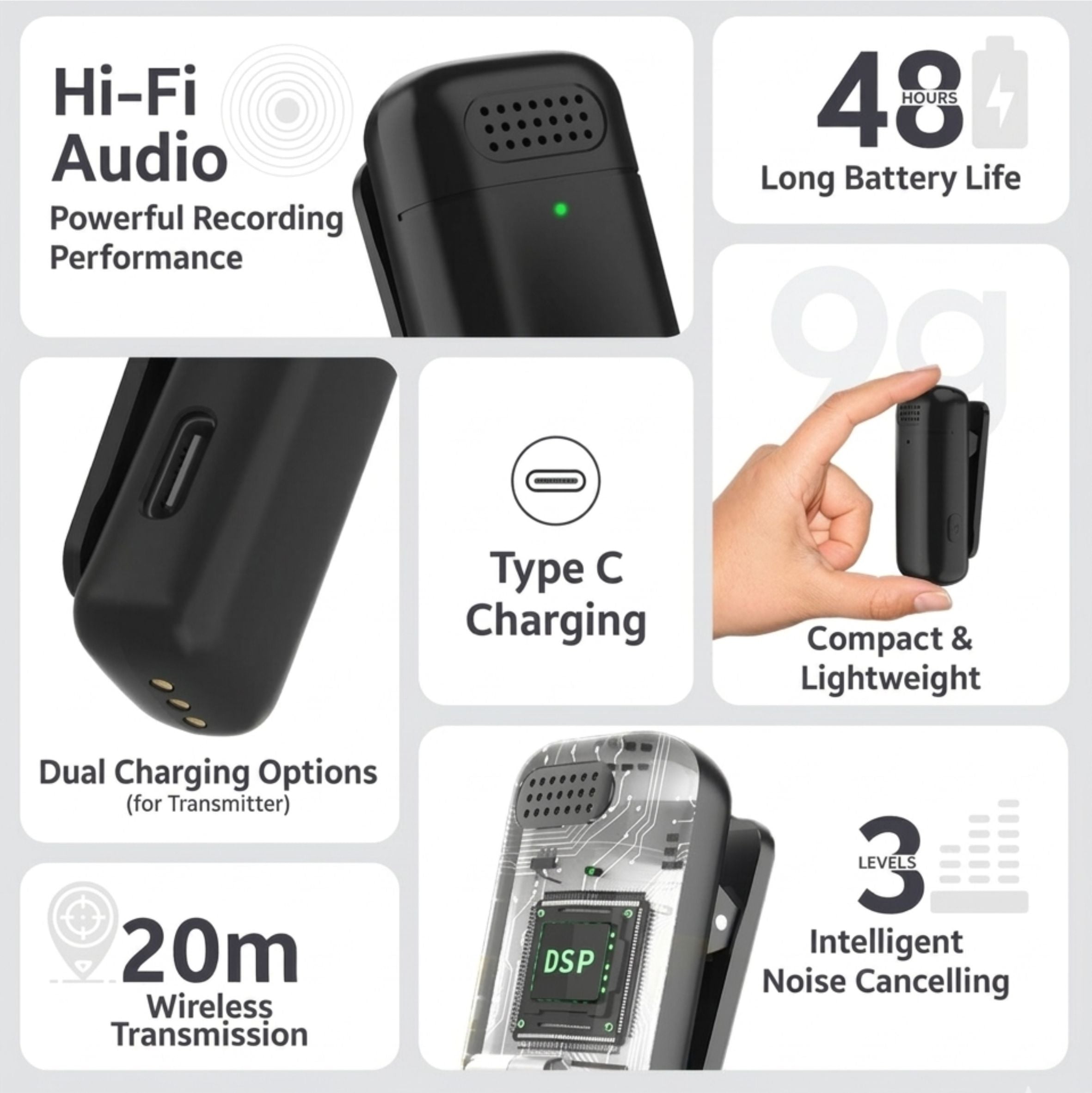 Spacething Space Mic Wireless Microphone | STWM-104