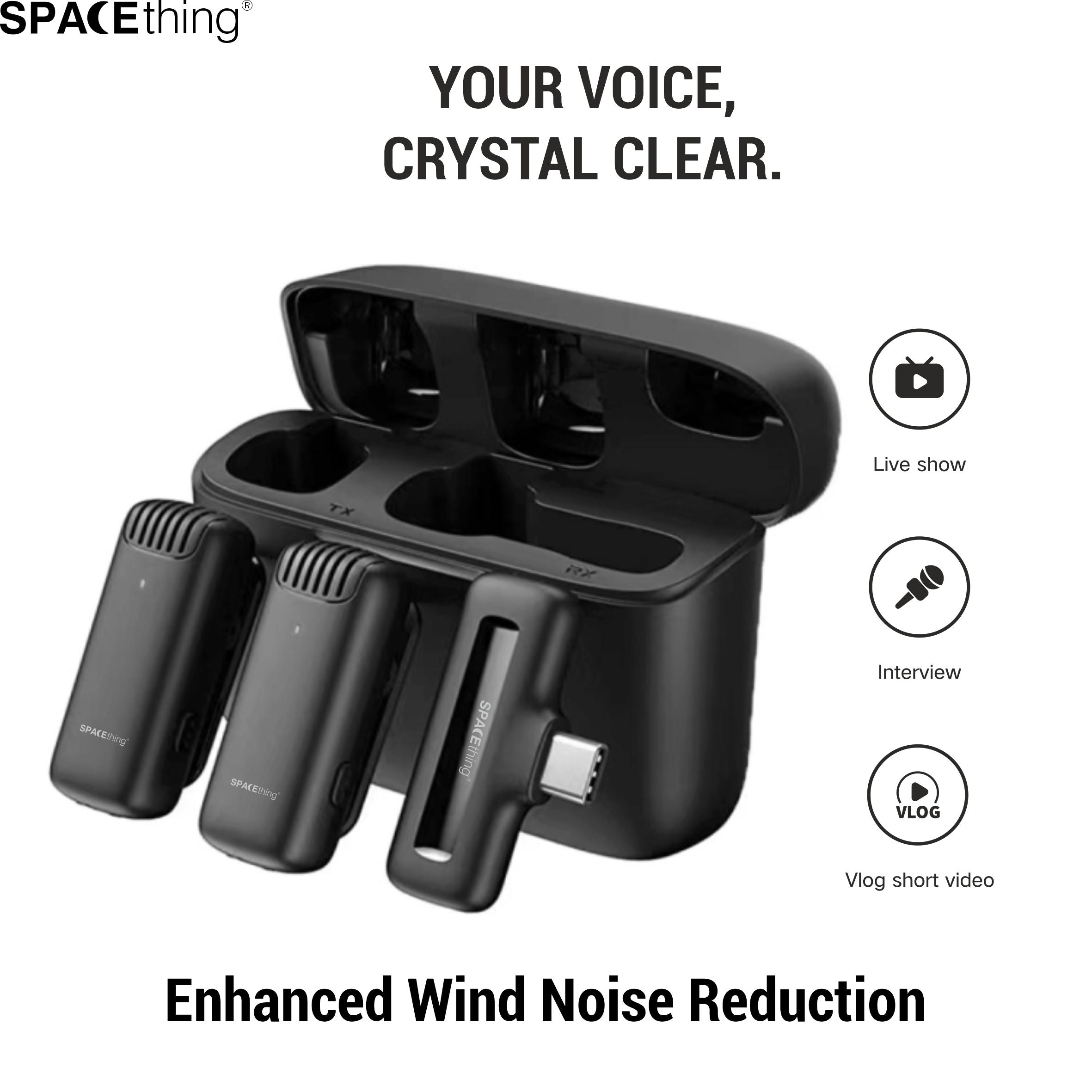 Spacething Space Mic Wireless Microphone | STWM-105