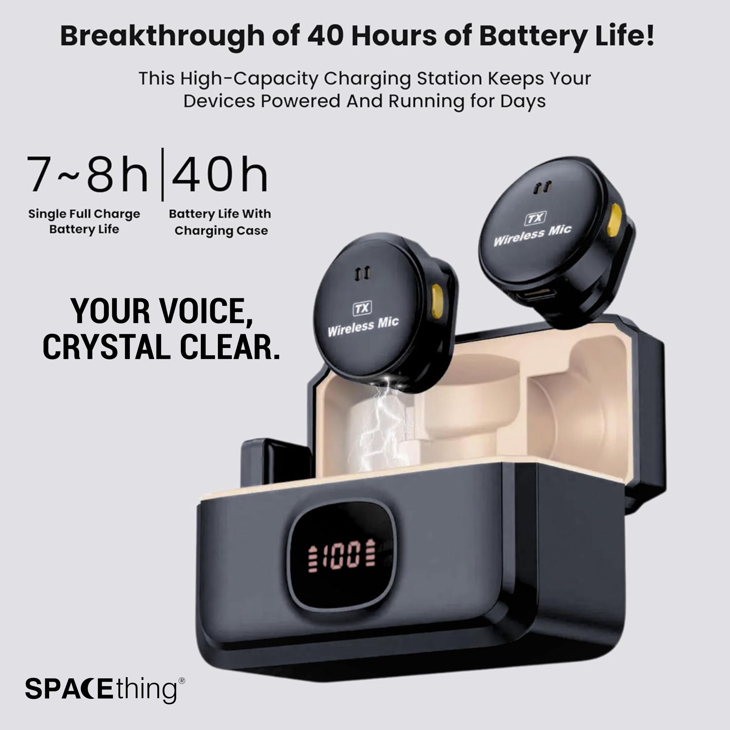 Spacething Space Mic Wireless Microphone | STWM-108