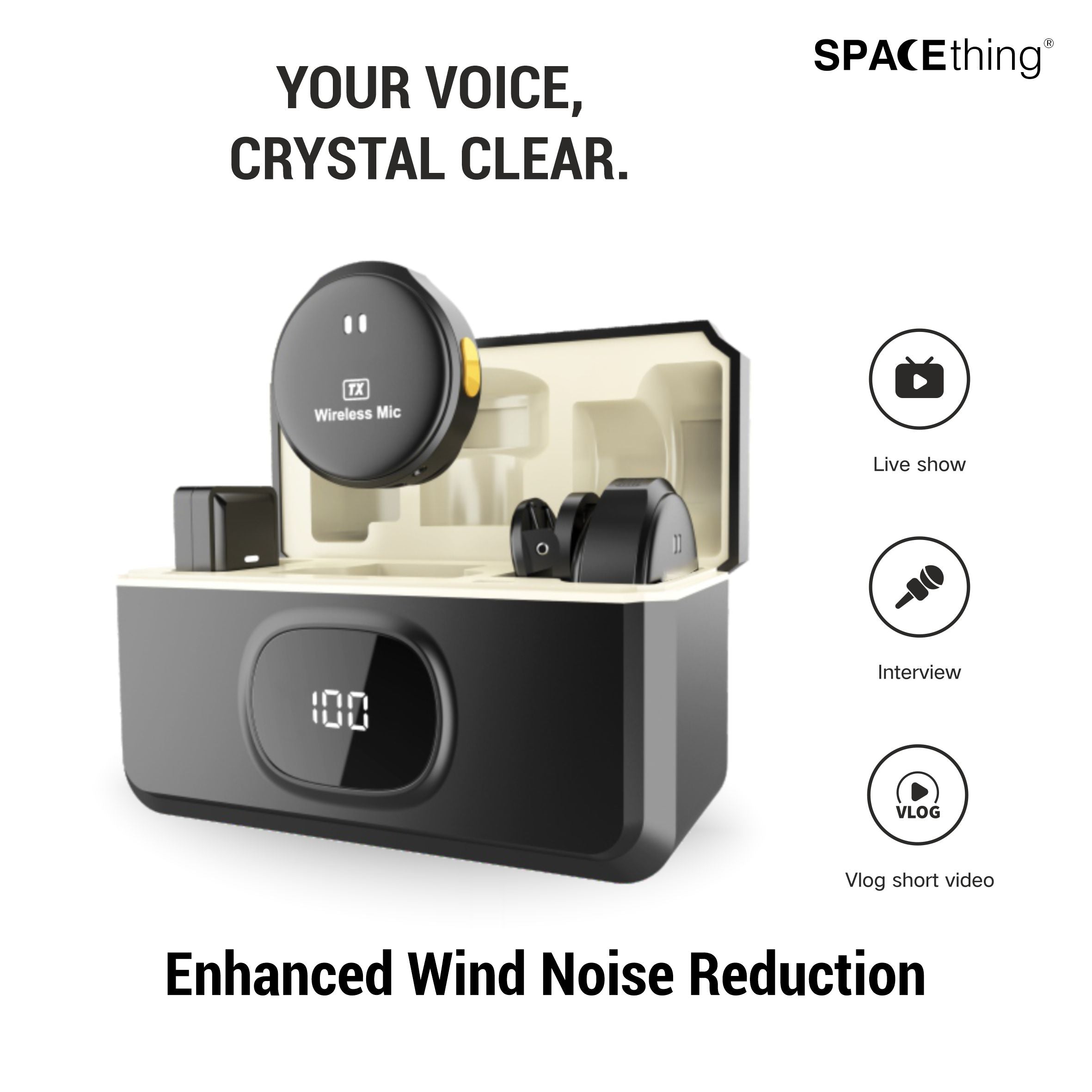 Spacething Space Mic Wireless Microphone | STWM-108