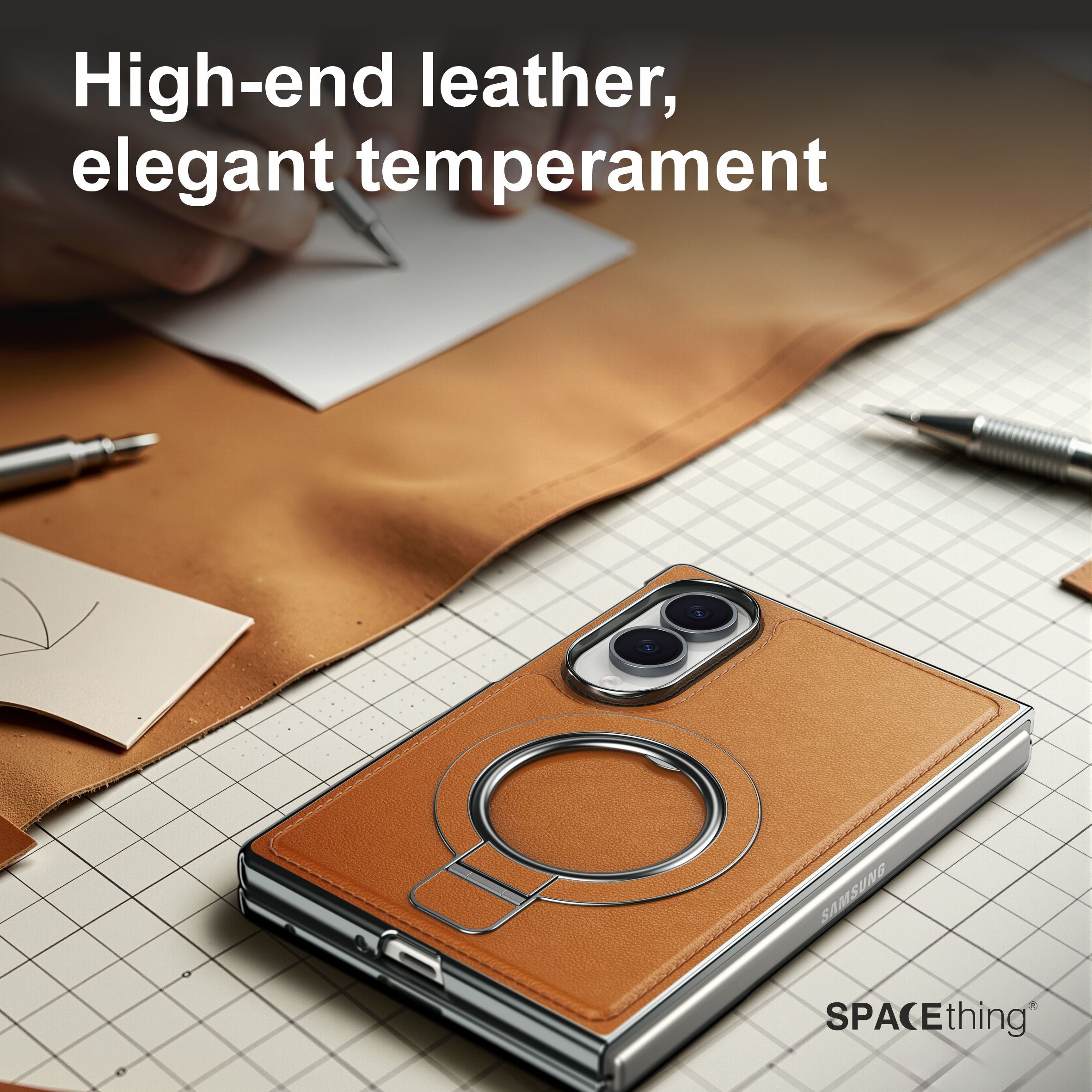 Spacething Heritage MagSafe Case for Samsung Galaxy Z Fold 8 Ultra