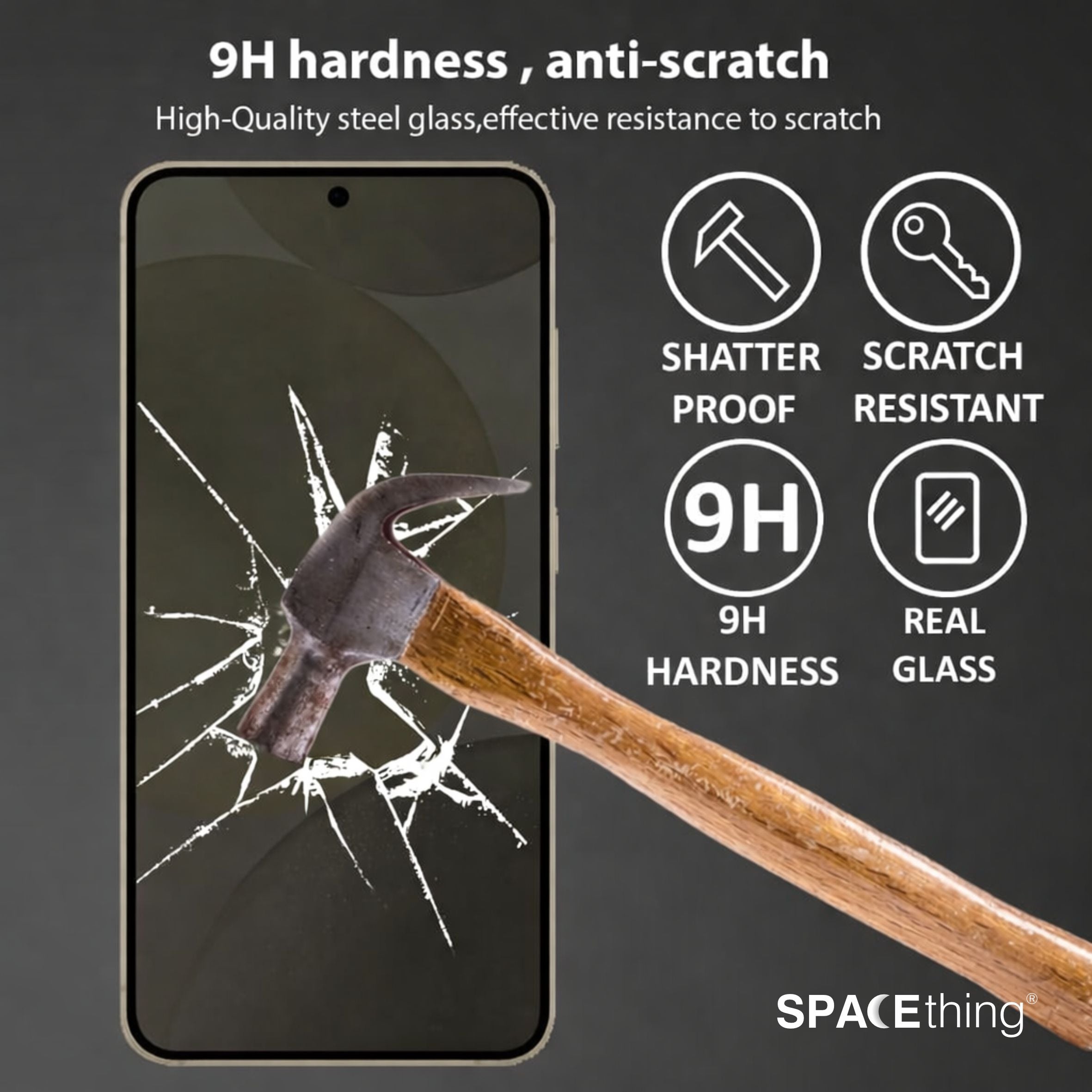 Spacething Samsung Galaxy S24 2-Way Privacy Glass