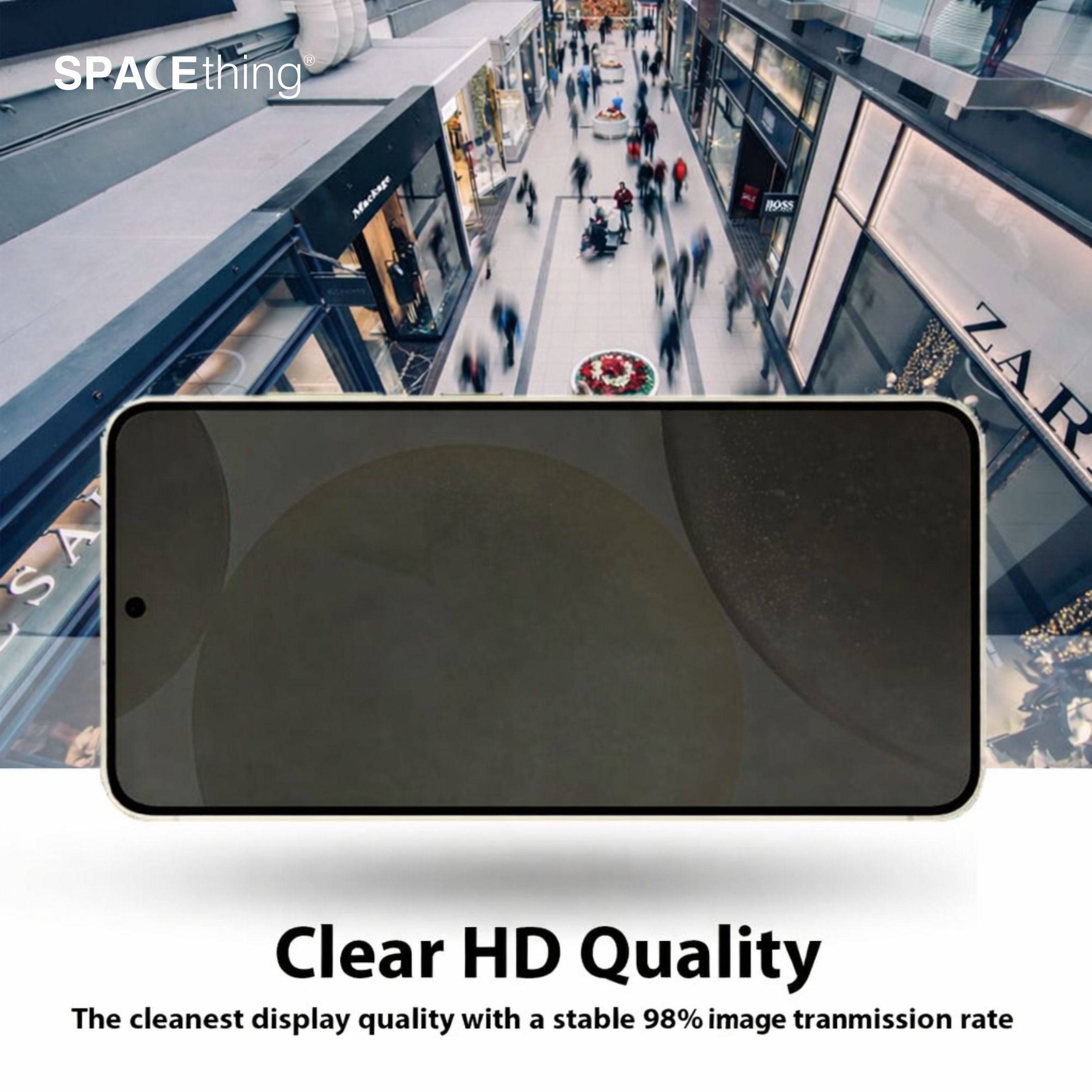 Spacething Samsung Galaxy S24 2-Way Privacy Glass