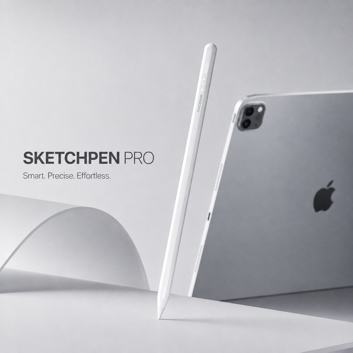 Spacething Sketchpen Pro – Smart Magnetic Stylus Pencil with Advanced Bluetooth Functionality