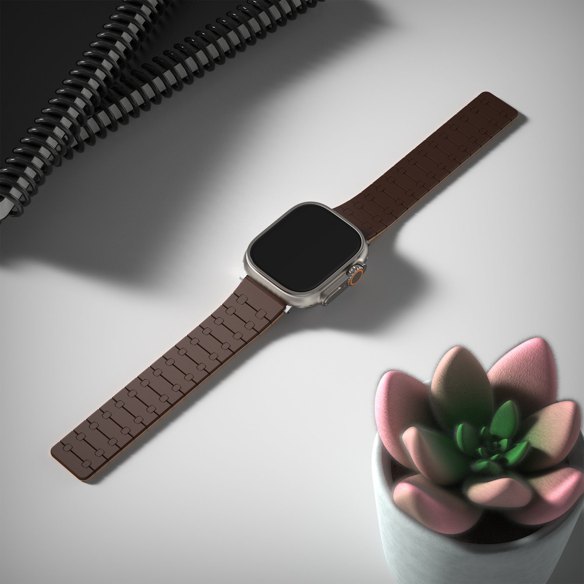 Spacething Smoothie Sports Magnetic Apple Watch Band - 49/45mm 41/40mm