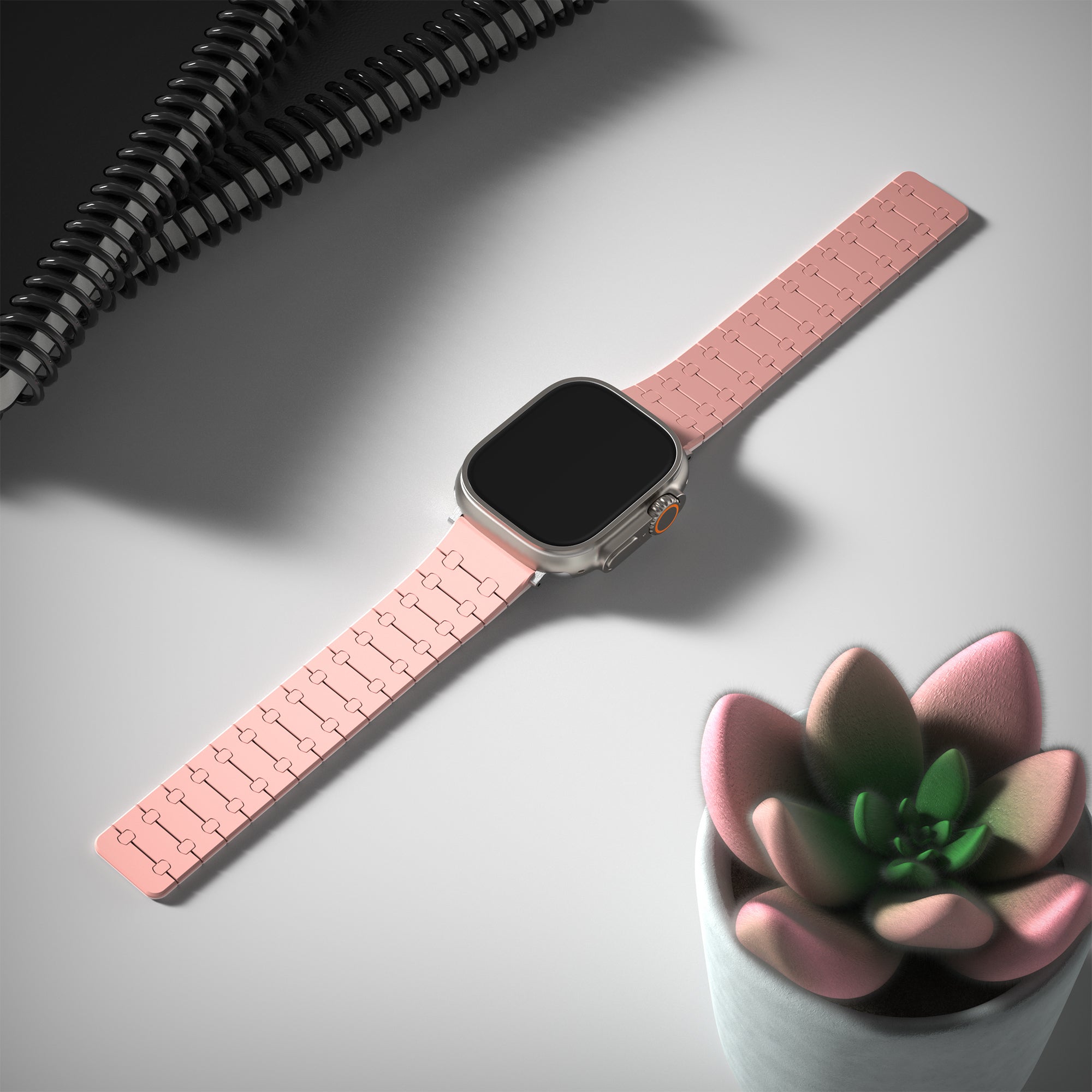 Spacething Smoothie Sports Magnetic Apple Watch Band - 49/45mm 41/40mm