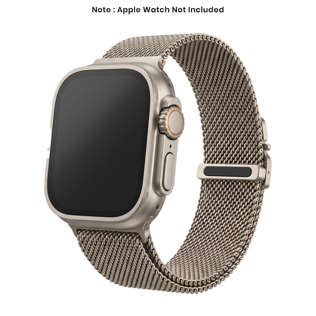 Spacething Milanese Loop Watch Strap - 49/46/45mm - Starlight