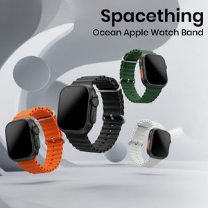 Spacething Ocean Apple Watch Band – 49mm / 45mm Size - Orange