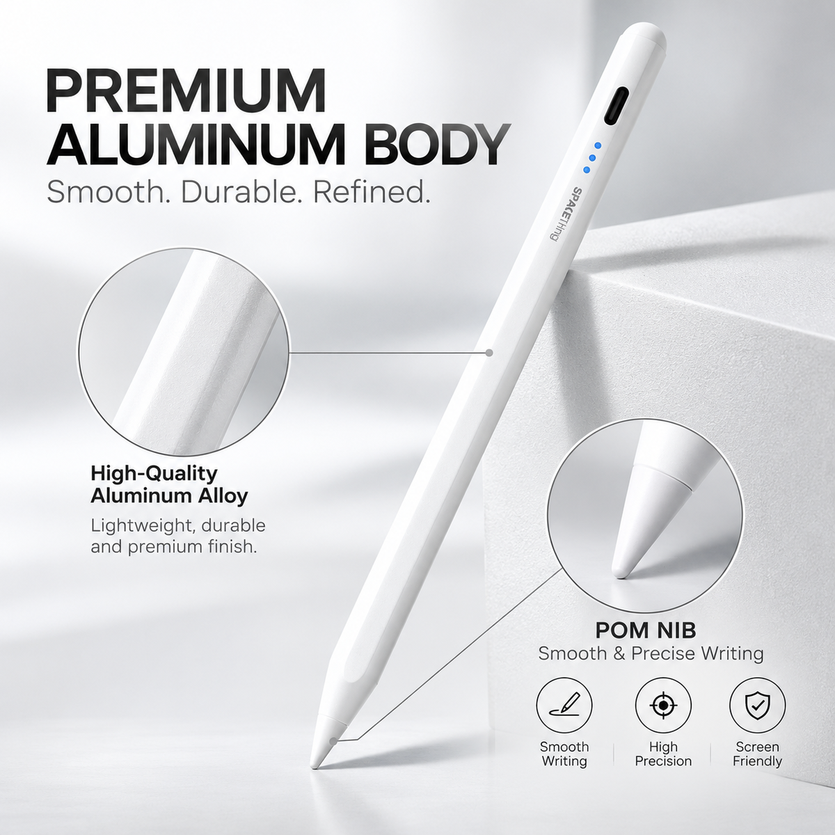 Spacething Universal SketchPen – Ultra-Precise Stylus for Writing & Drawing