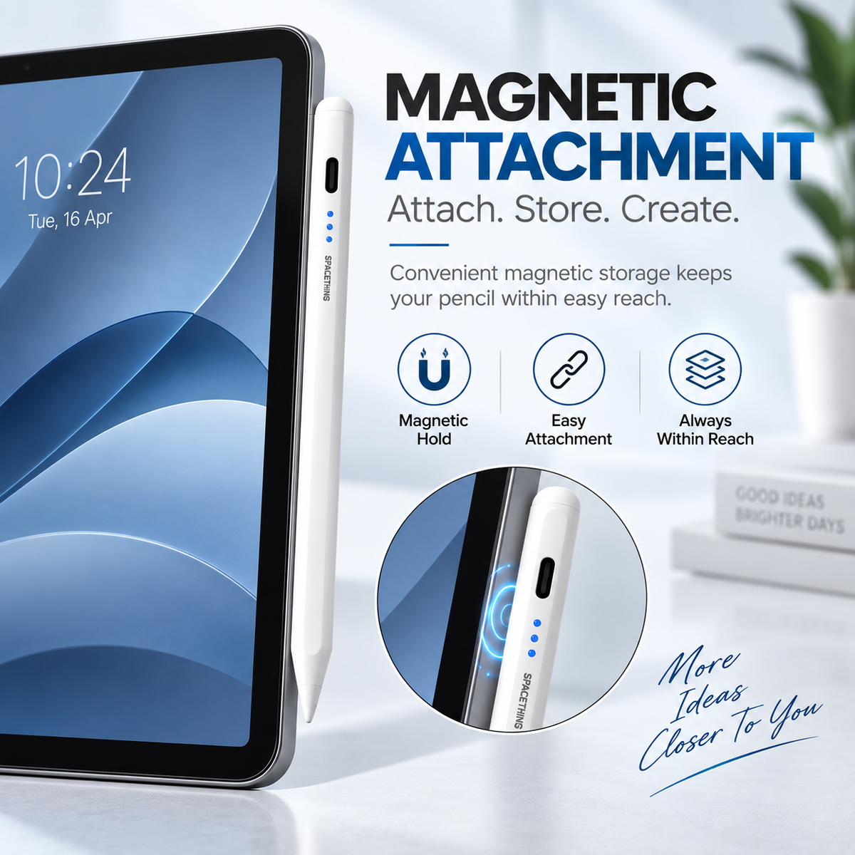 Spacething Universal SketchPen – Ultra-Precise Stylus for Writing & Drawing