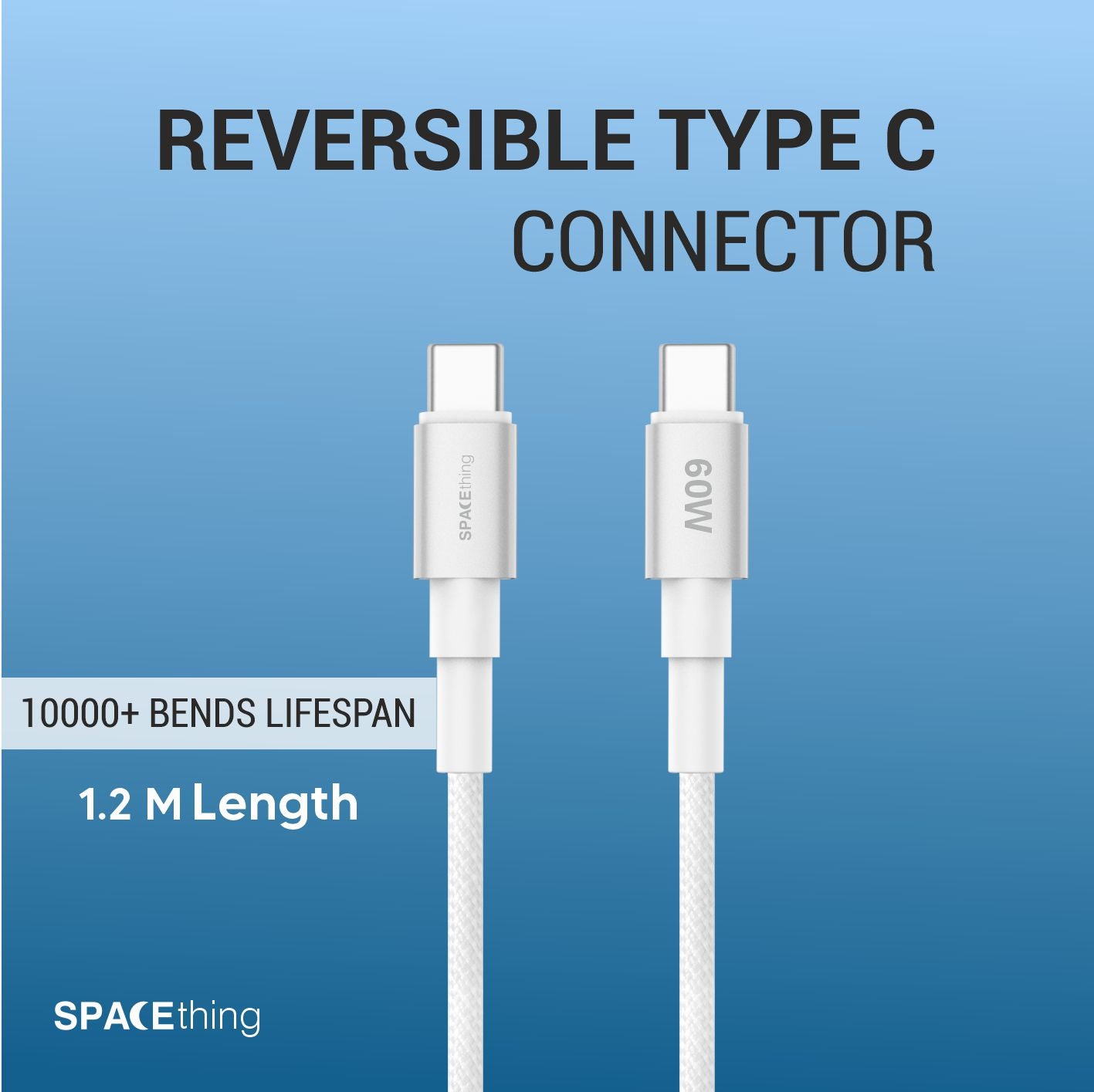 Spacething Volt Cable PD Type C to C Cable