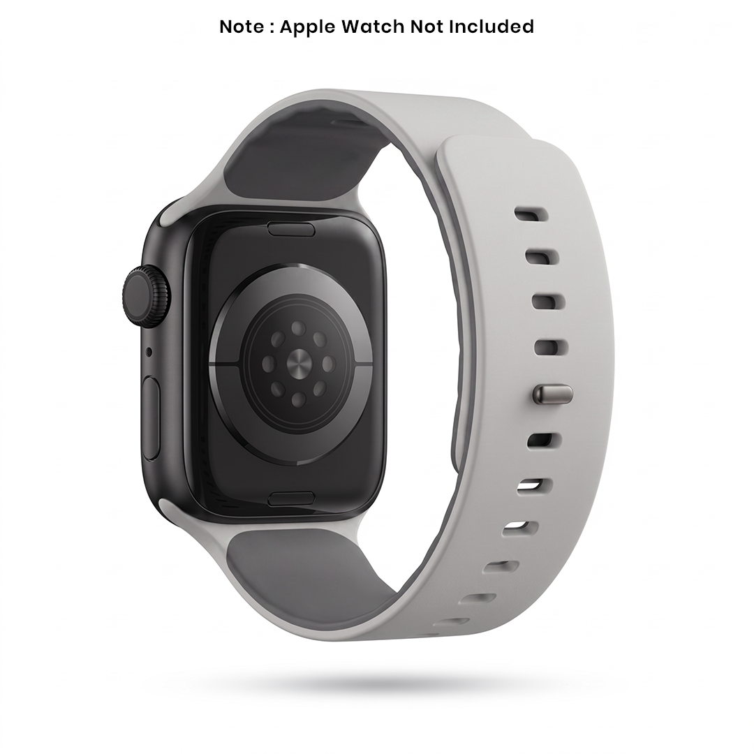 Spacething Omni Apple Watch Band – 49mm / 45mm Size - Starlight Grey