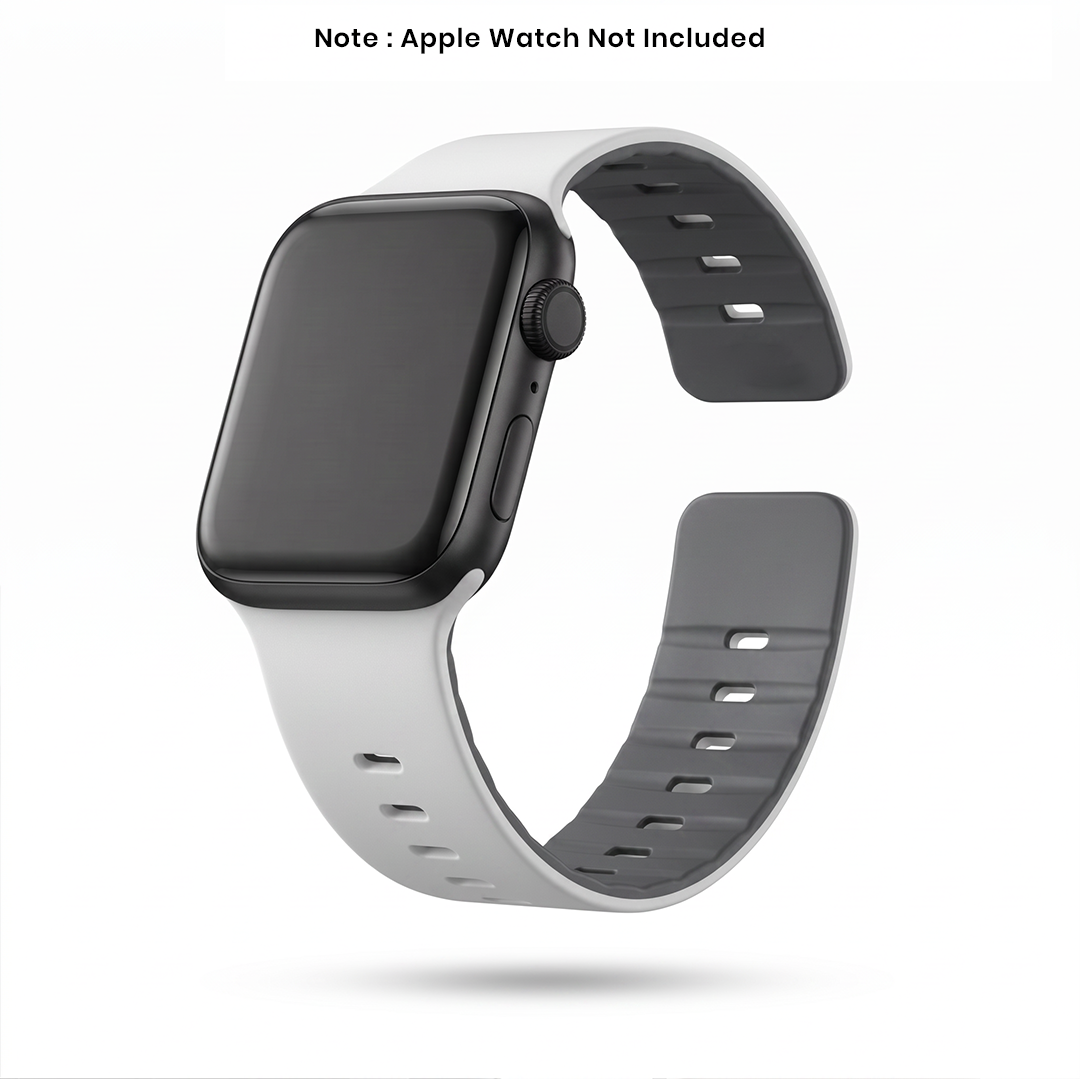 Spacething Omni Apple Watch Band – 49mm / 45mm Size - Starlight Grey