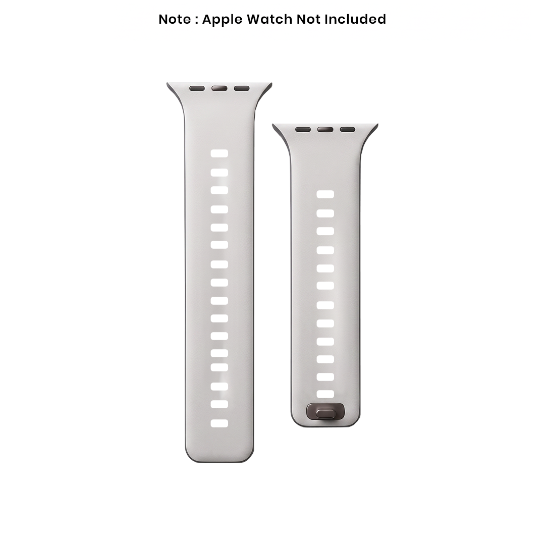 Spacething Omni Apple Watch Band – 49mm / 45mm Size - Starlight Grey