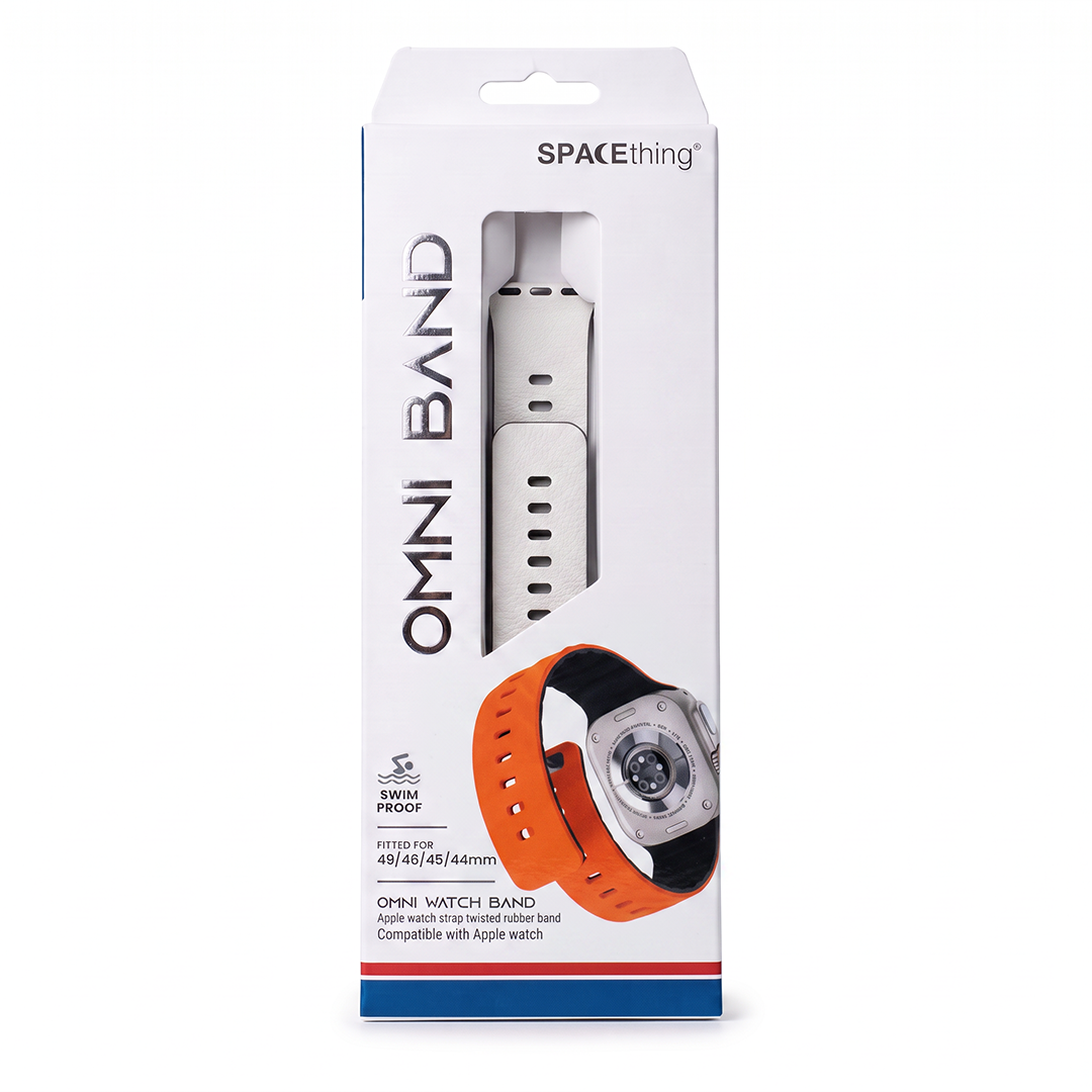 Spacething Omni Apple Watch Band – 49mm / 45mm Size - Starlight Grey