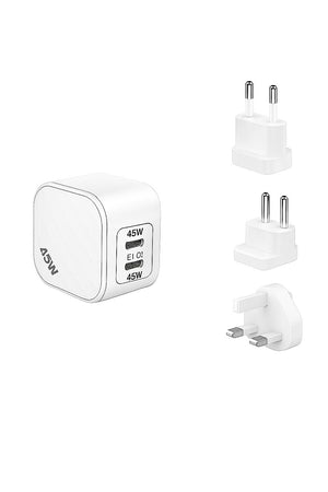 SPACETHING EXPLORER PRO 45W GAN WORLD TRAVEL CHARGER