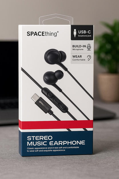 SPACETHING STEREO MUSIC EARPHONE