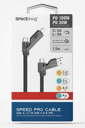 SPACETHING SPEED PRO 4 IN 1 CABLE