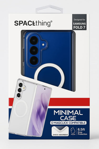 Spacething Samsung Galaxy Z Fold 7 Minimal Case