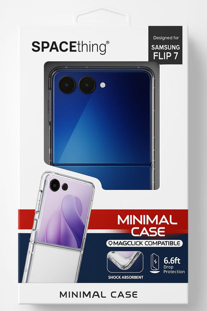 Spacething Samsung Z Flip 7 Minimal Case