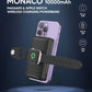 SPACETHING MONACO 10000Mah MAGSAFE & APPLE WATCH WIRELESS CHARGING POWER BANK COLOUR - BLACK