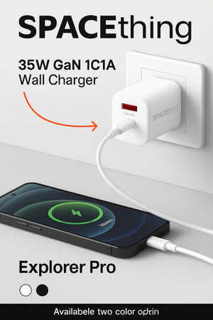 SPACETHING EXPLORER PRO 35W GAN CHARGER