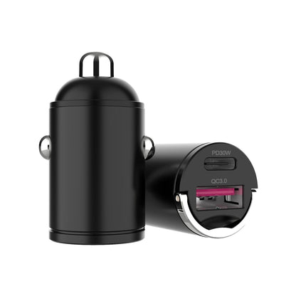 Spacething Speed Mini 48W Car Charger  Colour - Black
