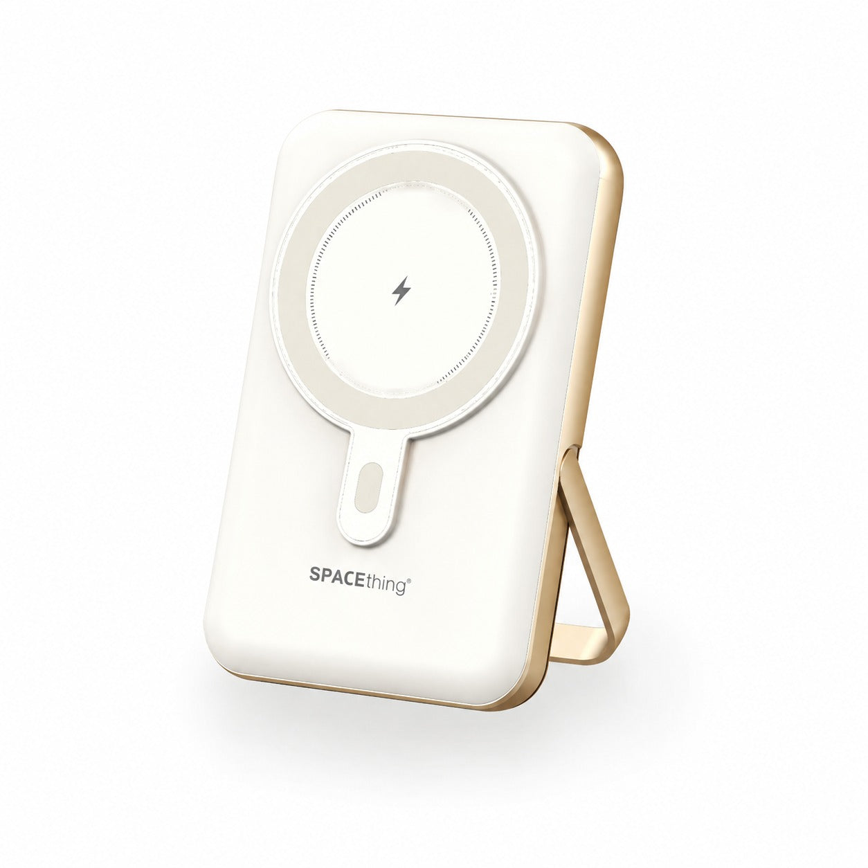 Spacething Monte Carlo 10000mAh MagSafe Power Bank - White